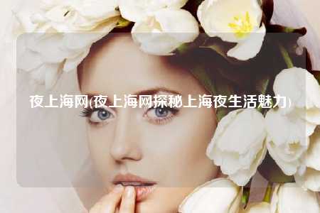 夜上海网(夜上海网探秘上海夜生活魅力)