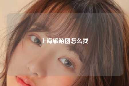 上海旅游团怎么找
