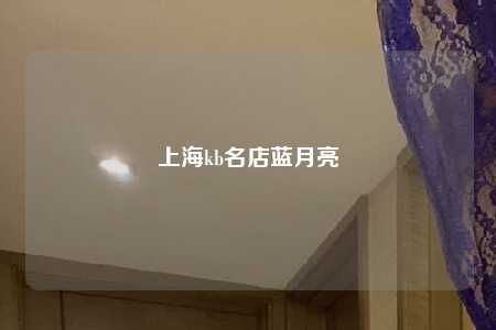 上海kb名店蓝月亮